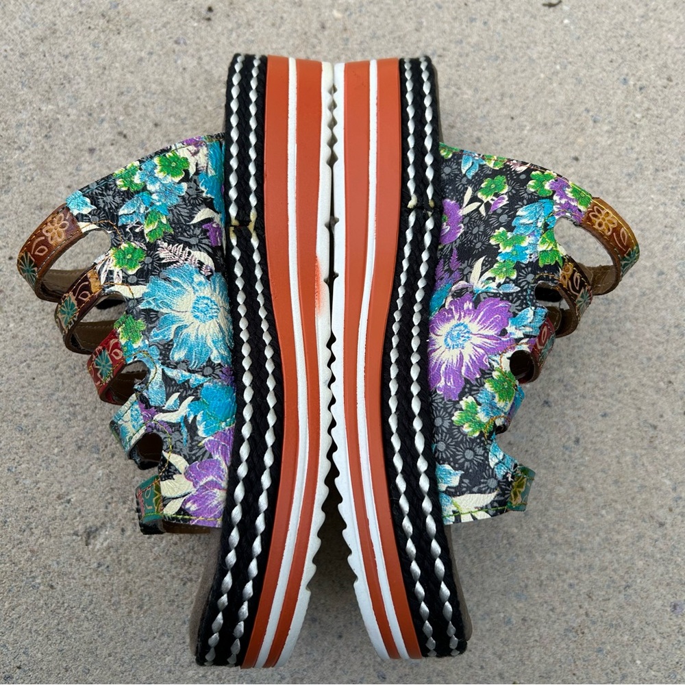 Spring Step L’Artiste Platform Sandals - Picture 4 of 15